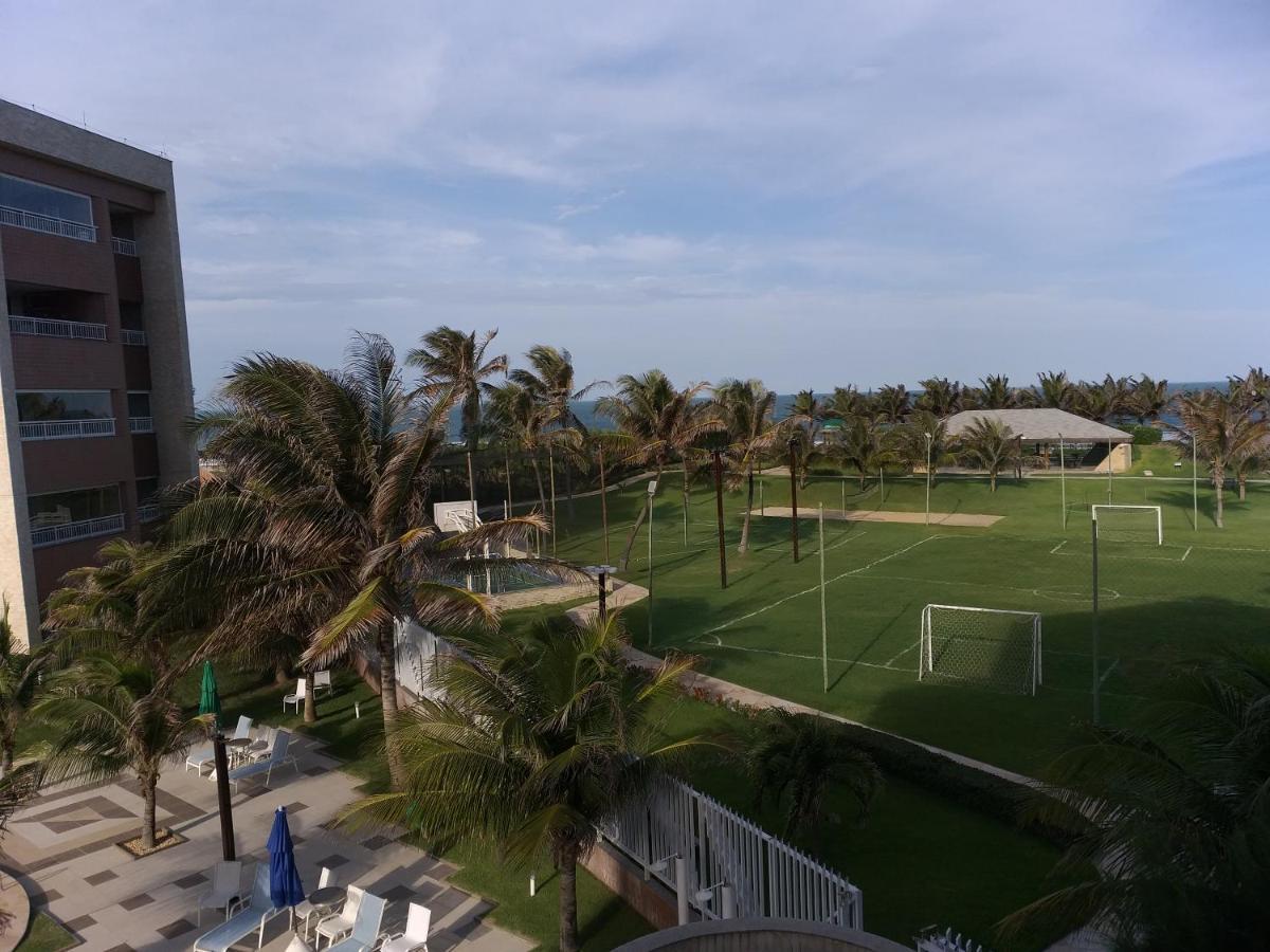 Apartamento Em Condominio Resort Vizinho Ao Beach Park Fortaleza  Kültér fotó
