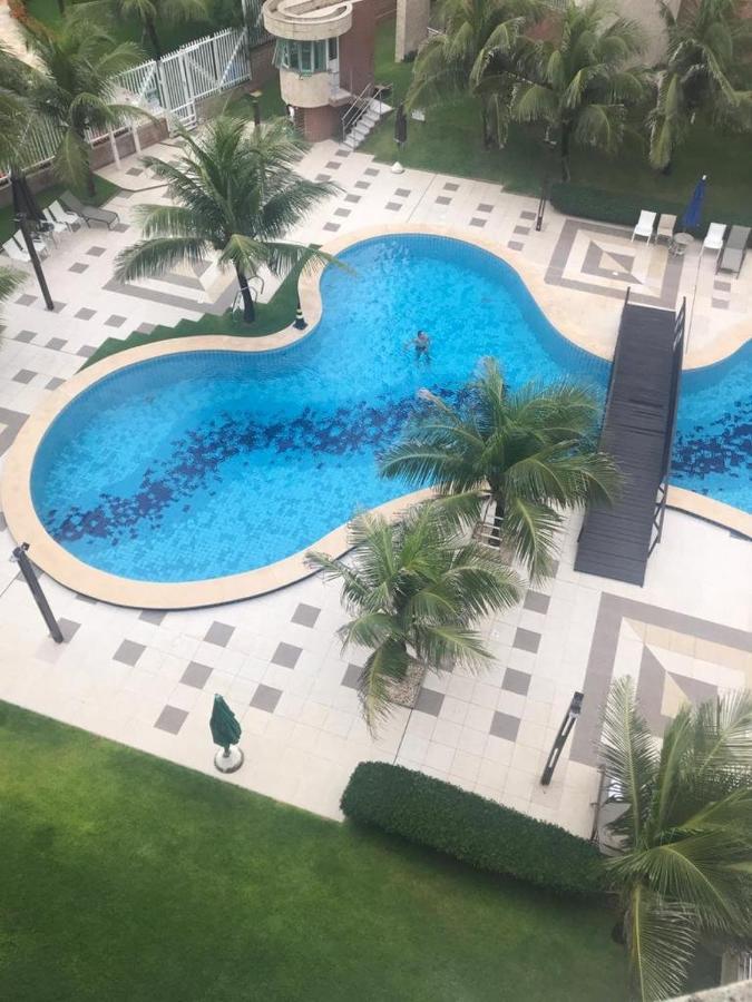 Apartamento Em Condominio Resort Vizinho Ao Beach Park Fortaleza  Kültér fotó