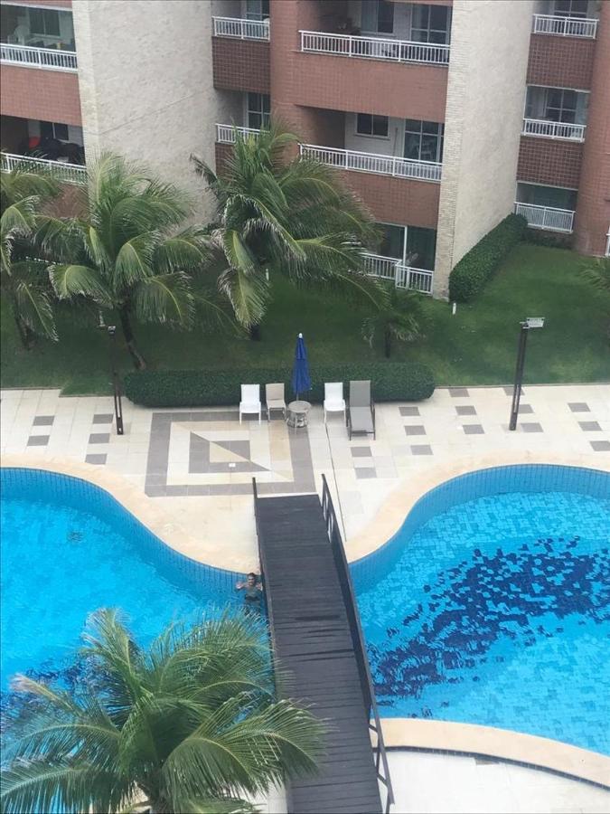 Apartamento Em Condominio Resort Vizinho Ao Beach Park Fortaleza  Kültér fotó
