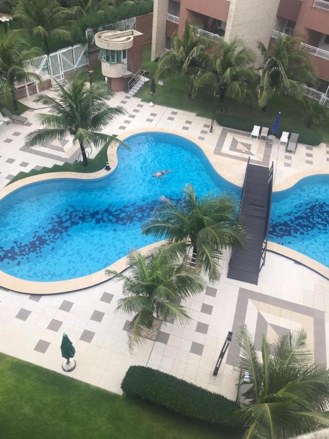 Apartamento Em Condominio Resort Vizinho Ao Beach Park Fortaleza  Kültér fotó