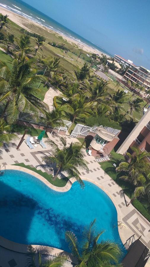 Apartamento Em Condominio Resort Vizinho Ao Beach Park Fortaleza  Kültér fotó