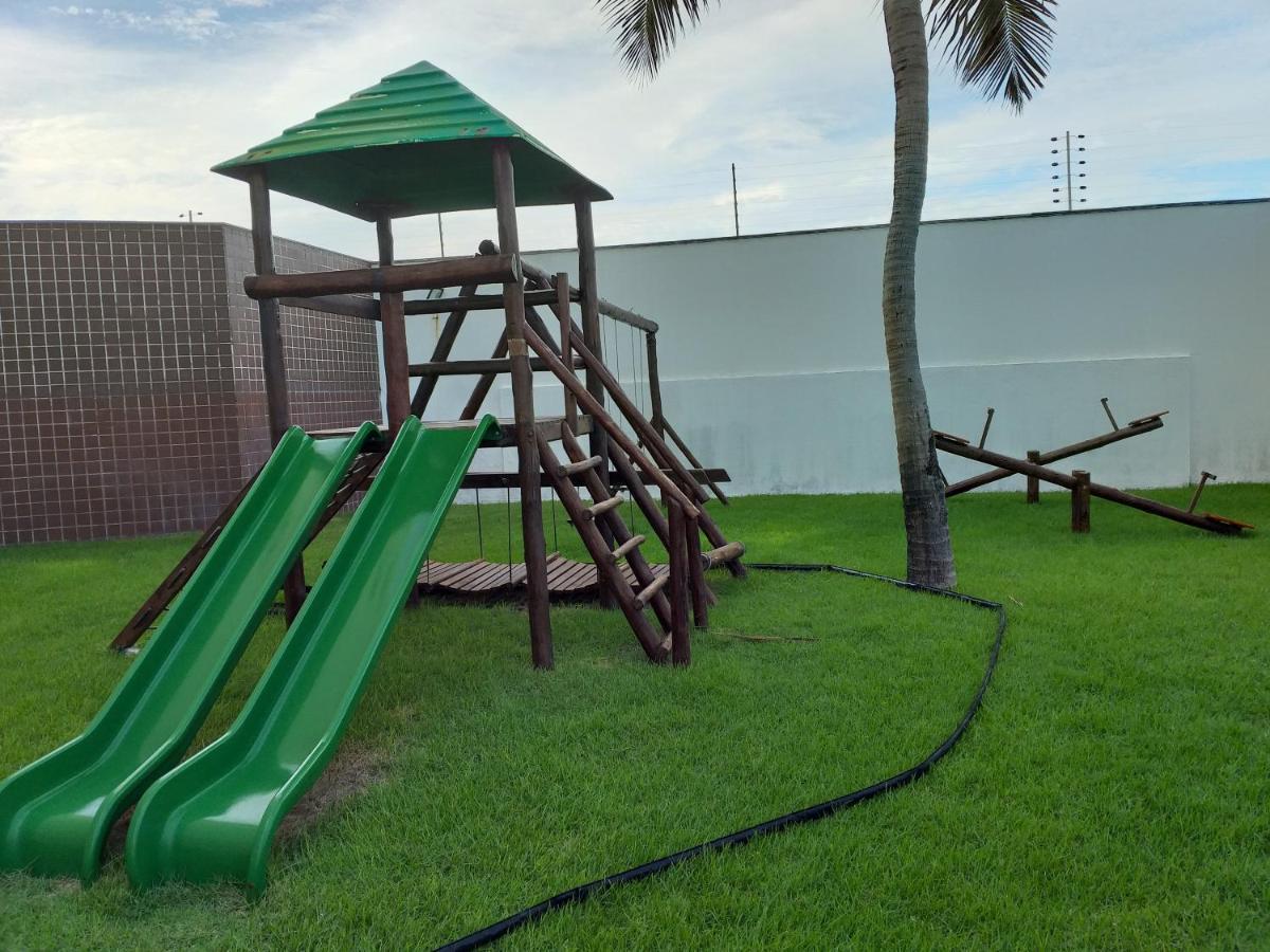 Apartamento Em Condominio Resort Vizinho Ao Beach Park Fortaleza  Kültér fotó
